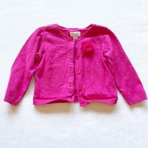 Childrens Place Pink Cardigan Sweater size 18-24 Months